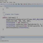 How To Create JFrame Using Windows Builder Swing Designer In Eclipse