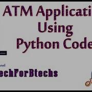 ATM Application Using Python Coding