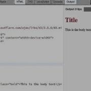 HTML CSS And Javascript Primer Introduction To Data Visualization