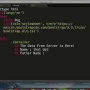 How To Use Or Setup Pug Template Engine Formerly Jade For Beginners