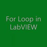 Использование цикла For в LabVIEW