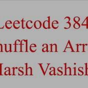 Leetcode 384 Shuffle An Array