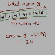 Maximum Sum Circular Subarray Leetcode May Challenge