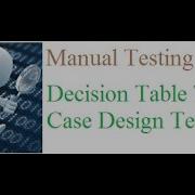 27 Decision Table Test Case Design Technique