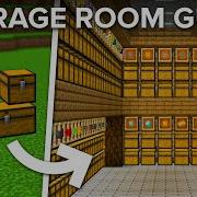 How To Build A Storage Room With Automatic Sorter In Minecraft