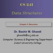 Chapter 5 Recursion Part 1 B