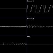 Sonic The Hedgehog 3 Drowning Sonic 2 Remix Oscilloscope View