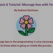 Visual Basic 6 Tutorial Message Box With Yes Or No