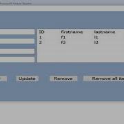 VB NET Insert Update And Delete Data In Listview Without Using Database