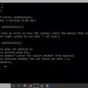 Solved Example Using Cursor In SQL Part 1 DBMS