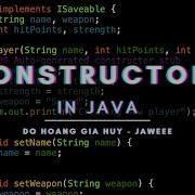 Constructors In Java JaWeee