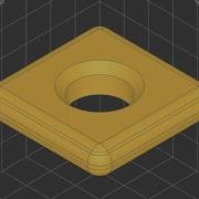 Mounting Plate Build123d Example