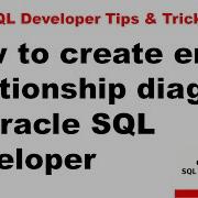How To Create Entity Relationship Diagram In Oracle SQL Developer Oracle SQL Developer Tutorial