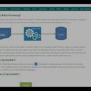 What Is Spring Batch