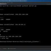 Python Reverse Shell Tutorial 15 Running The Multi Client Program Live