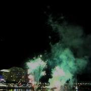 Fireworks Darling Harbour Sydney 11th Feb 2012