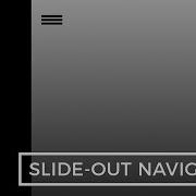 Slide Out Navigation HTML CSS JavaScript