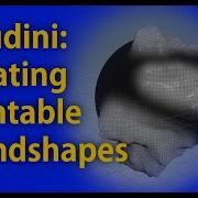 Houdini Creating Paintable Blendshapes