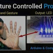 Magic Control 5 LEDs With Hand Gestures Arduino Python OpenCV Tutorial