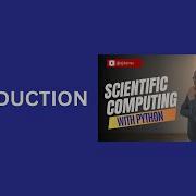1 Introduction To Scientific Computing With Python