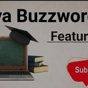 FUNDAMENTAL PROGRAMMING IN JAVA JAVA BUZZWORDS FEATURES JAVA PROGRAMMING