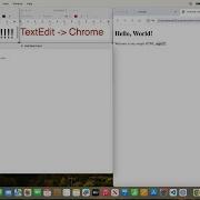 HTML Webpage On Mac With TextEdit In Less Than 2 Mins