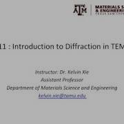 11 Introduction To Electron Diffraction In TEM