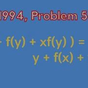 Funtional Equation 18 IMO 1994 Problem 5 Fixed Point