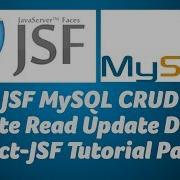 JSF CRUD Create Read Update Delete Project JSF Tutorial Part 10