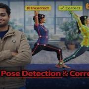 Yoga Pose Detection Correction Pose Detection Pose Classification OpenCV Mediapipe