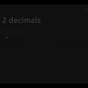 Round To 2 Decimals