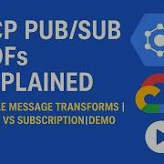 GCP Pub Sub UDFs Explained Single Message Transforms Topic Vs Subscription DEMO
