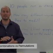 Combinations Vs Permutations