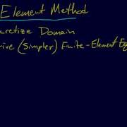 8 3 1 PDEs Introduction To Finite Element Method