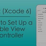 How To Set Up A Table View Controller With Swift In Xcode 6