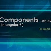 Angular Tutorial Components Components In Angular 9 Angular 9 Components Angular 9 Basics