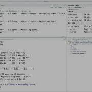 Multiple Linear Regression In R Backward Elimination Homework Solution Video43 Machine Learning