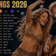 Shakira The Weeknd Dua Lipa Bruno Mars Billie Eilish Ed Sheeran Trending English Songs 2026
