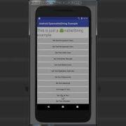Android Spannablestring Example