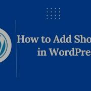 How To Add Shortcode In WordPress Easy Tutorial For Beginners