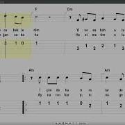 KAYAHAN Gönül Sayfam Gitar Tab Nota Akor