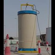 Outdoor GRP Pipe Burst Test