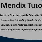 Installing Mendix Studio Pro With Postgress