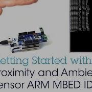 Getting Started With Proximity And Ambient Sensor ARM Mbed IDE