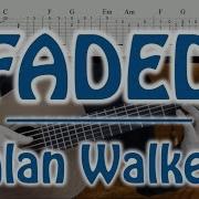 FADED ALAN WALKER Tuto Guitar Fingerstyle Cover With TAB LAP