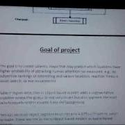 Visual Saliency Modelling