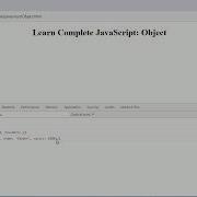 JavaScript Object Constructor Getter And Setter Method In Hindi Part11