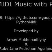 PythonMidi Play Custom MIDI Tone Using Python With Simple And Easy Code OqamM05CFvc