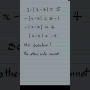 Absolute Value Equation