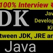 Difference Between JDK JRE And JVM In Hindi